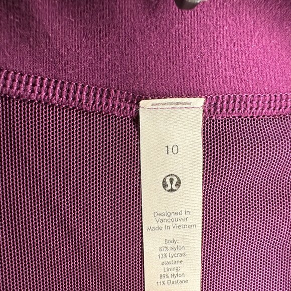 Lululemon Define Jacket Luon Magenta Jacket Women Size 10 - Picture 4 of 8